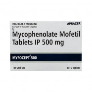 Купить Микофенолата мофетил (Myfocept-500) 500мг таблетки №60 в Санкт-Петербурге